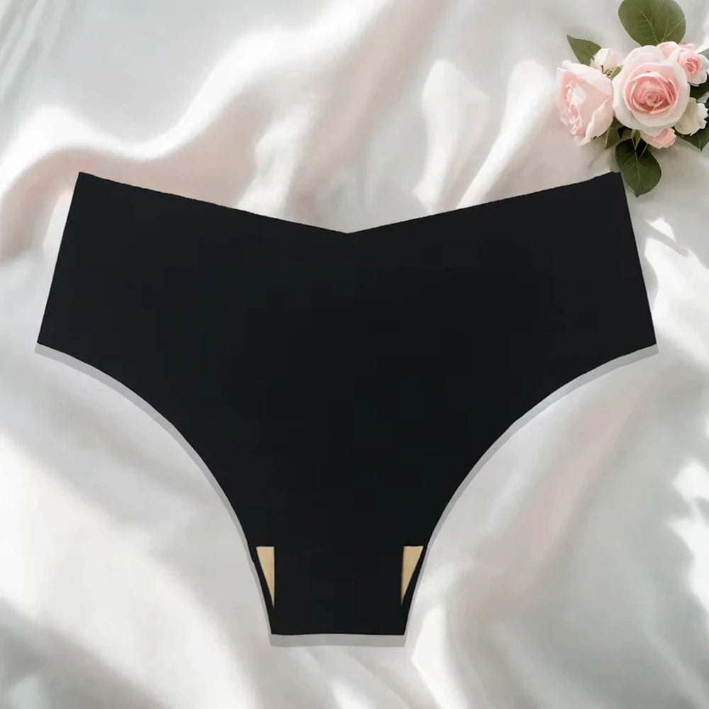 3-Pack Women's Seamless Low-Rise Thongs – No-Show Panties Women's Thong Panties Babs