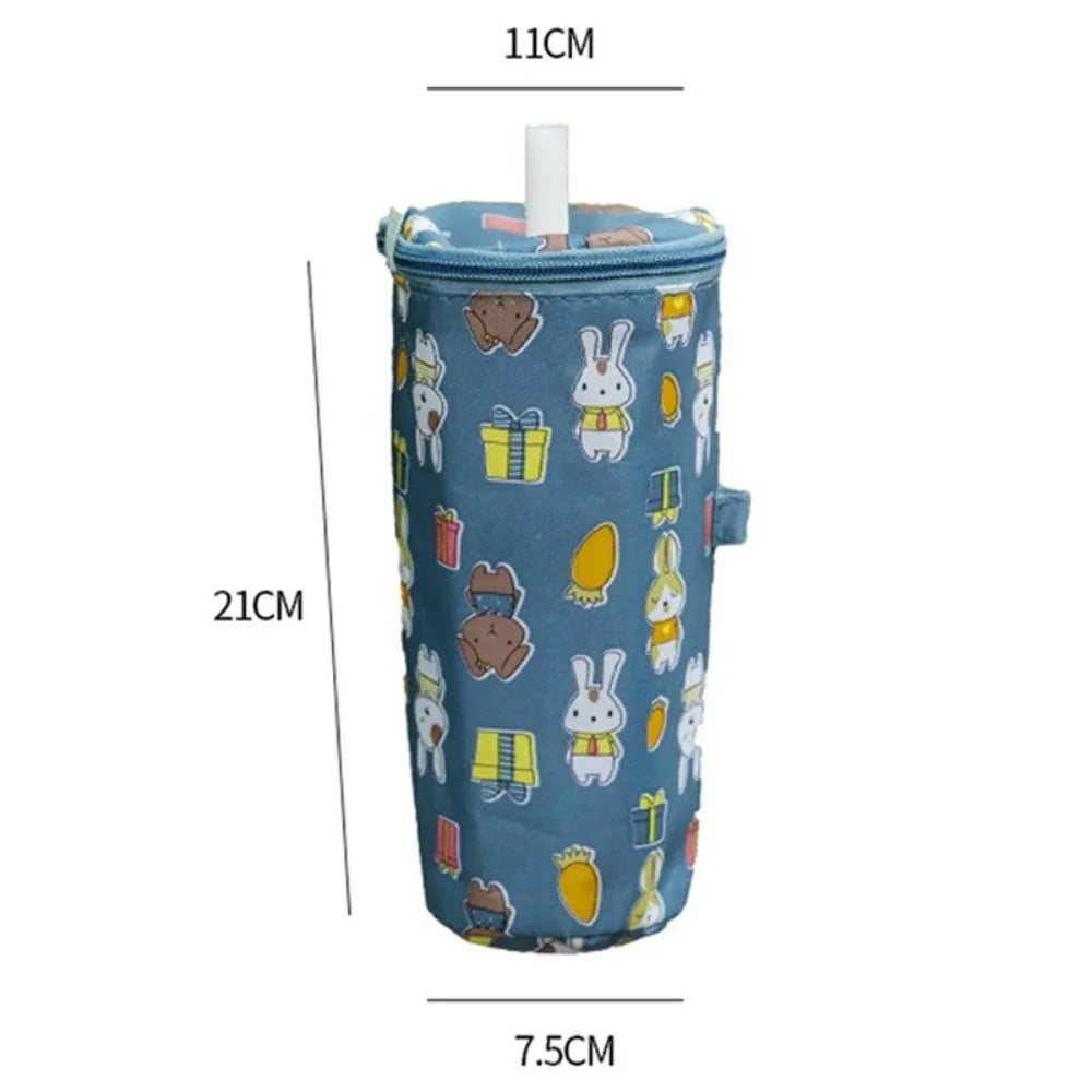 Insulated Milk Tea Tote Bag | Oxford Cloth Cup Carrier Insulated Cup Tote Bag Babs