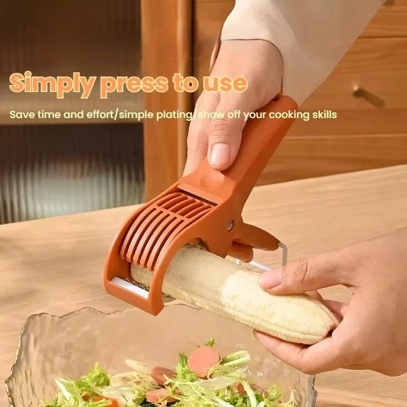 Stainless Steel Vegetable & Fruit Slicer | Kitchen Slicing Tool Vegetable Slicer Babs