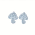 Mushroom Silicone Resin Molds for Earrings, Keychains & Pendants Silicone Resin Mold Babs 2pcs