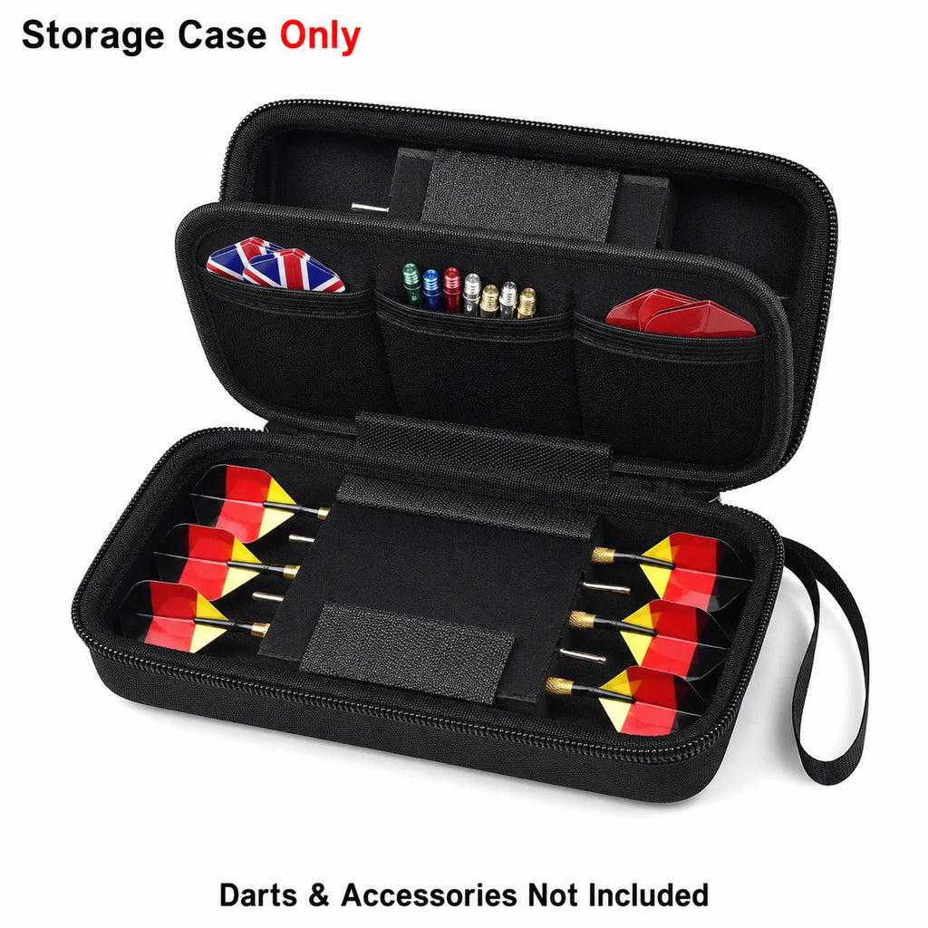 EVA Dart Case for 6 Steel & Soft Tip Darts – Travel Box Dart Carrying Case Babs