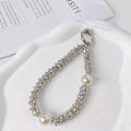 Pearl Rhinestone Phone Lanyard – Universal Mobile Chain Phone Lanyard Chain Babs A1