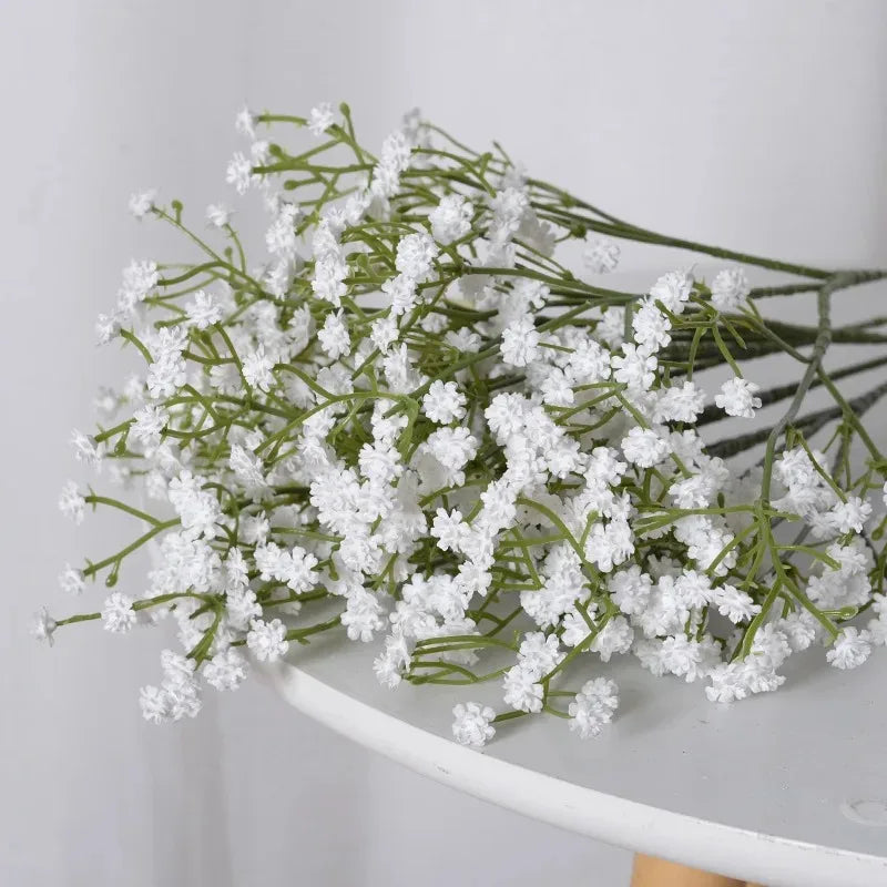 52cm Artificial Star Flower Bouquet – Wedding & Home Decor Artificial Flower Bouquet Babs White