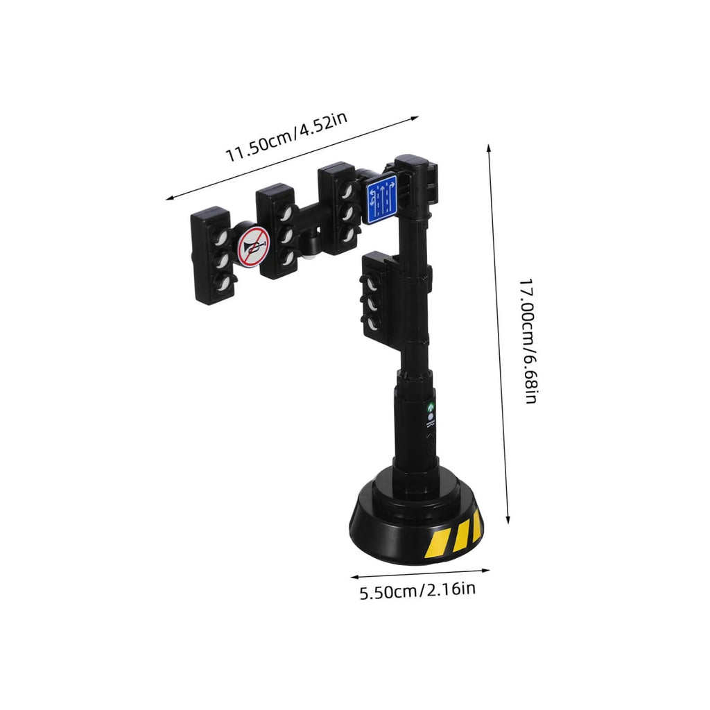 Traffic Light Toy Block – City Street Educational Signal Educational Block Toy Babs