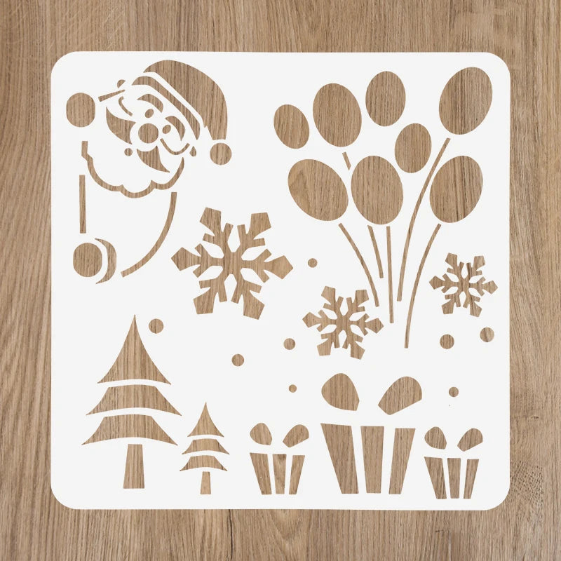 Christmas Drawing Stencils – DIY Cards, Scrapbooking & Wall Decor Christmas Drawing Stencils Babs C06