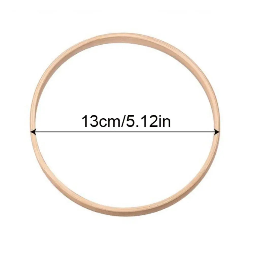 Bamboo Hoop Ring 10–30cm | Wreath & Craft Frame Bamboo Craft Hoop Babs 13CM