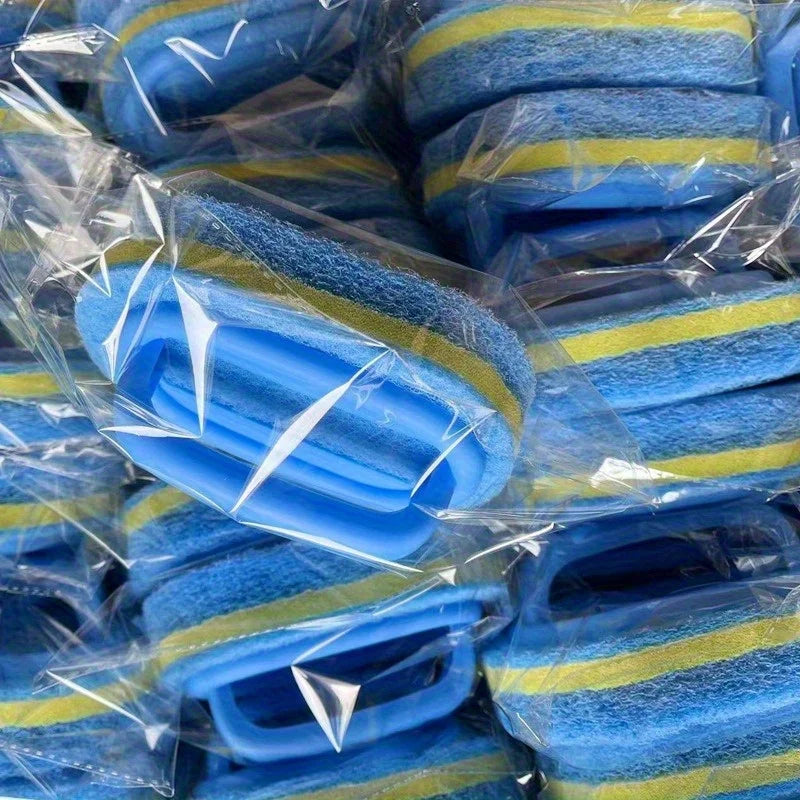3-Piece Pool Cleaning Brush Kit – Sponge Scrubber for Tile & Walls Pool Cleaning Kit Babs