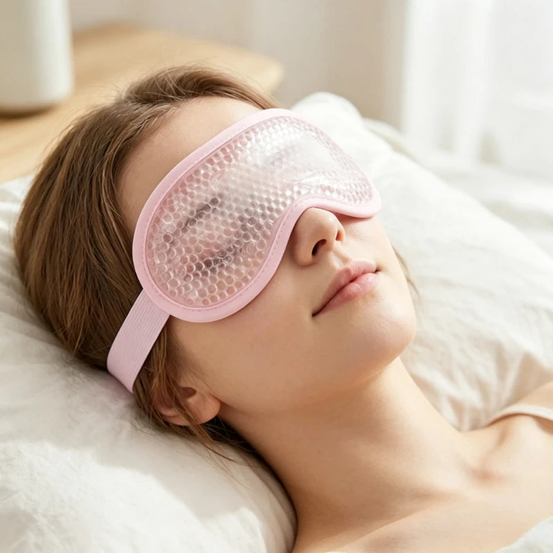 Cool Gel Eye Mask – Cooling Comfort, Puffiness & Dark Circles Cooling Eye Mask Babs