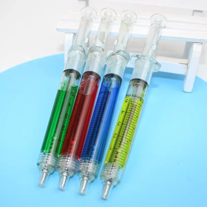 Syringe Shape Ballpoint Pens – Novelty Party & School Pens Novelty Ballpoint Pen Babs