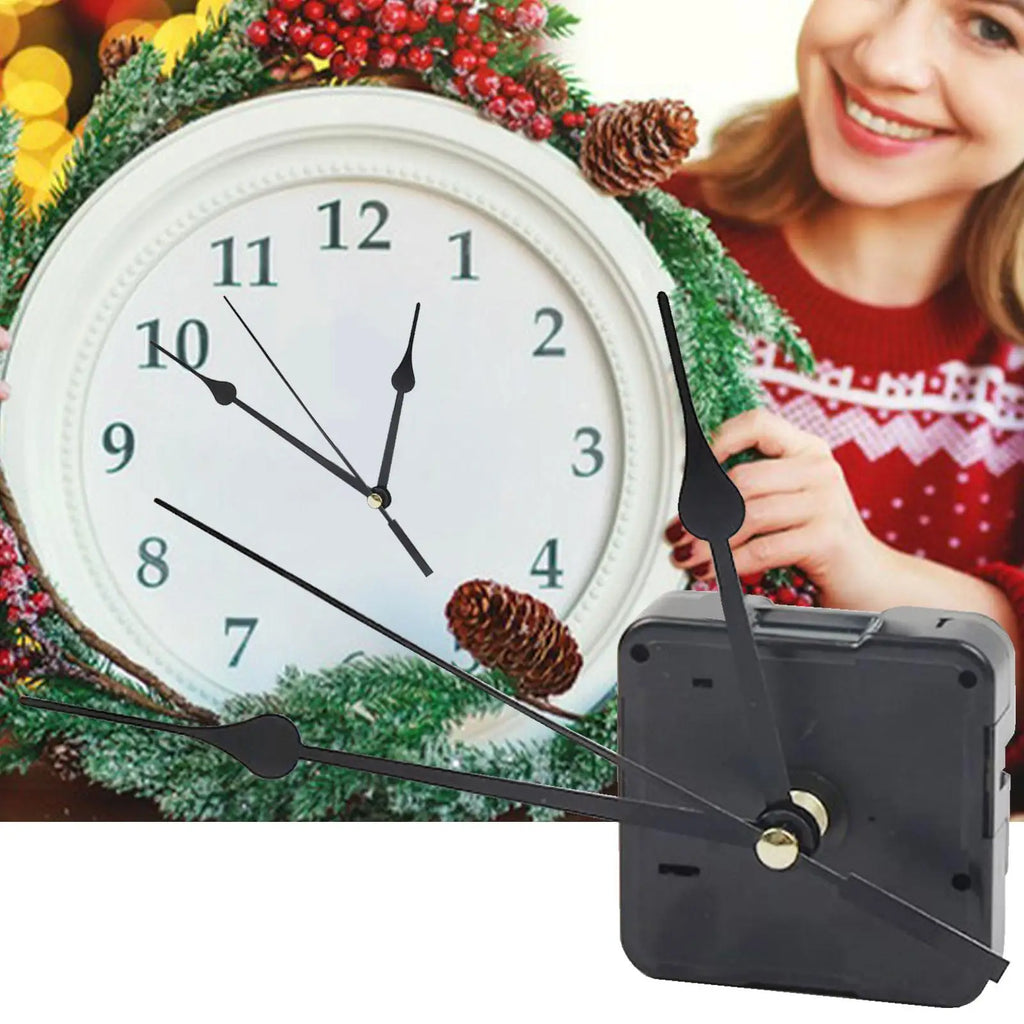 Silent Sweep Quartz Clock Movement Replacement Kit with Hands Clock Movement Babs