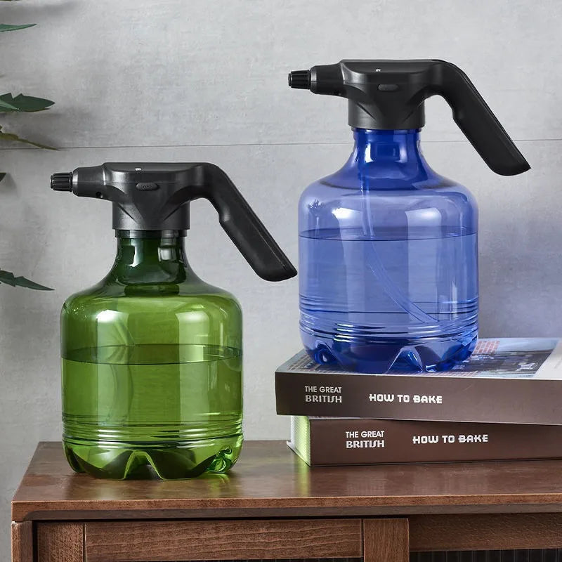Electric Fine Mist Spray Bottle – One-Click 300ml Sprayer Electric Spray Bottle Babs