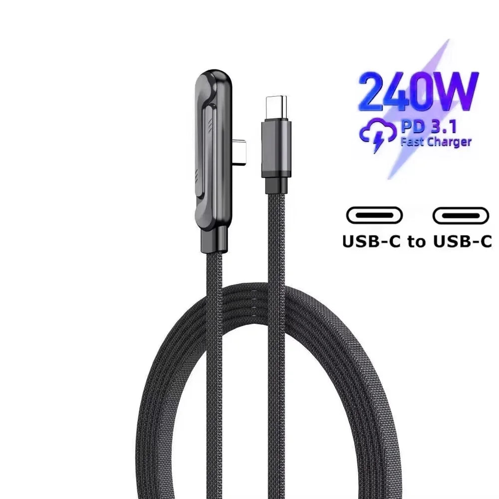 140W Auto Power-Off USB-C Charging Adapter | Smart Full-Charge Separator USB-C Charging Adapter Babs USB C to USB C
