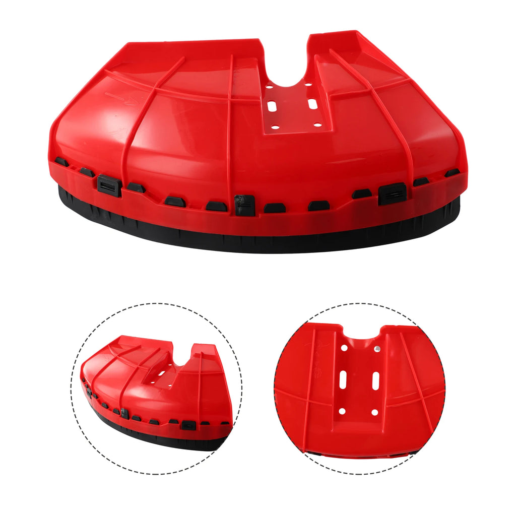 4-in-1 Brush Cutter Guard Shield & Clamp Plate – Lawn Mower Brush Cutter Guard Babs