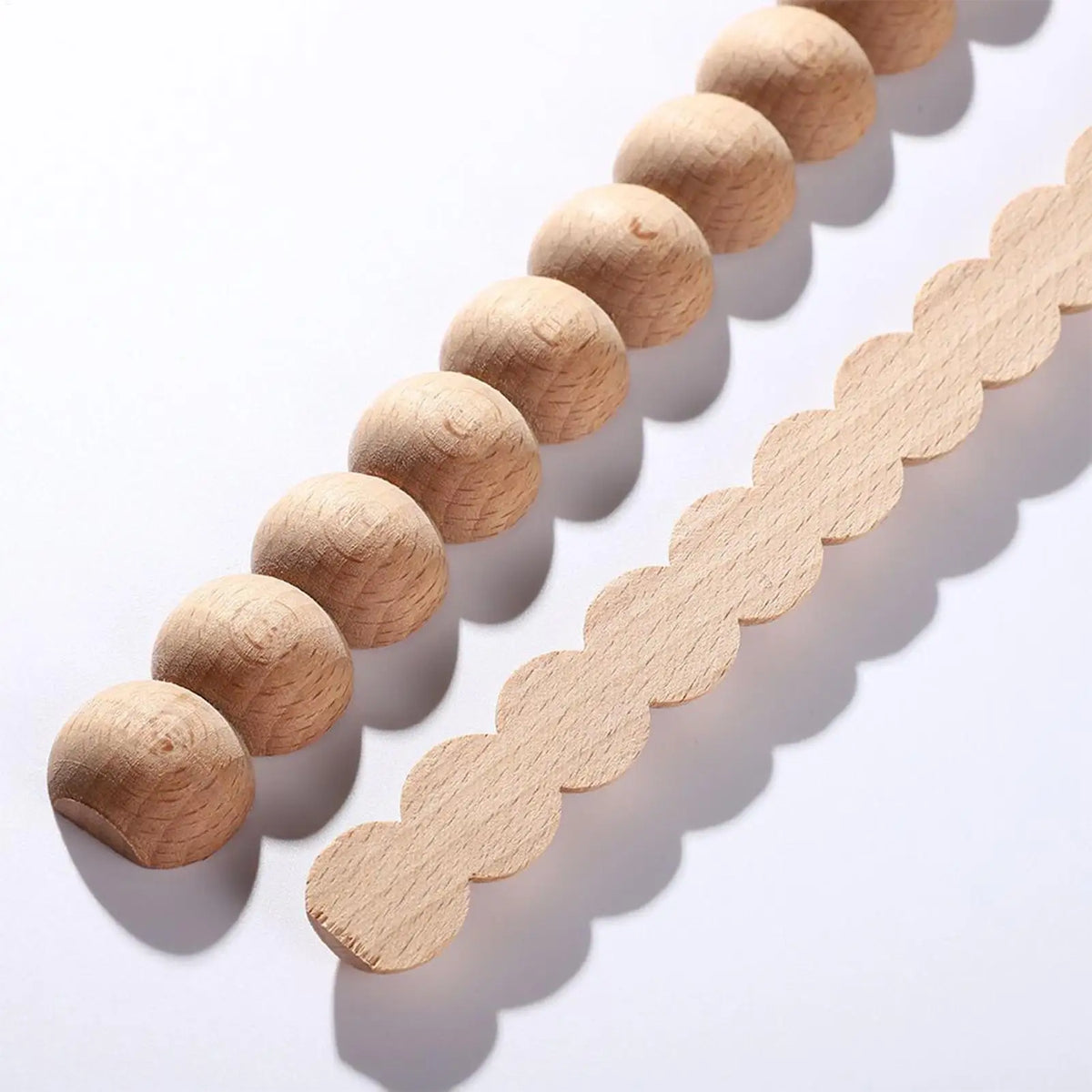 10-Piece Beech Wood Trim Strips – Decorative Furniture Molding Decorative Wood Trim Babs