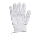 Soft Exfoliating Bath Gloves & Back Scrubber Set | Babs Exfoliating Bath Gloves Babs White