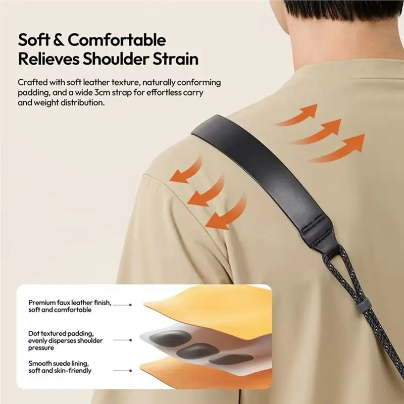 U-Snap DSLR Camera Shoulder Neck Strap | Quick-Release CSS2 Camera Shoulder Strap Babs