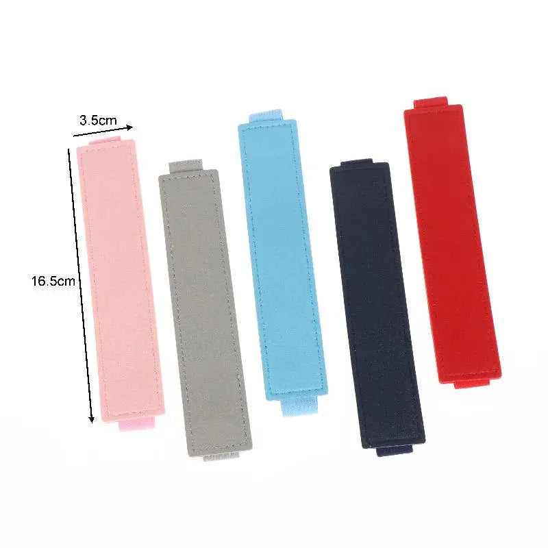 PU Leather Elastic Pen Holder Strap for Notebooks & Binders Notebook Pen Holder Babs