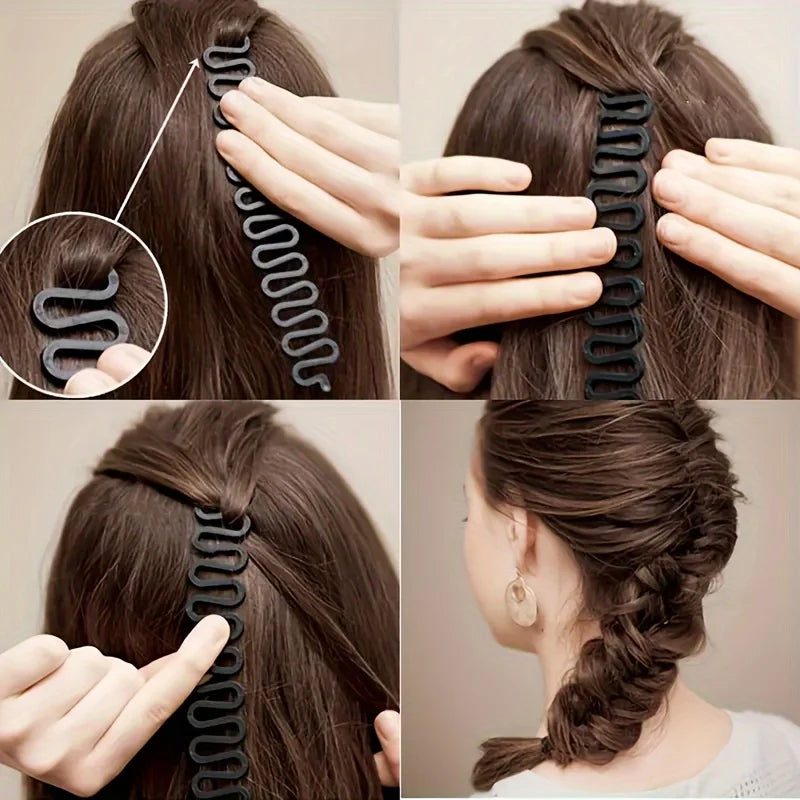 Hair Braiding Tool Set – Bowknot, Fishbone & Butterfly Styles Hair Braiding Tool Babs