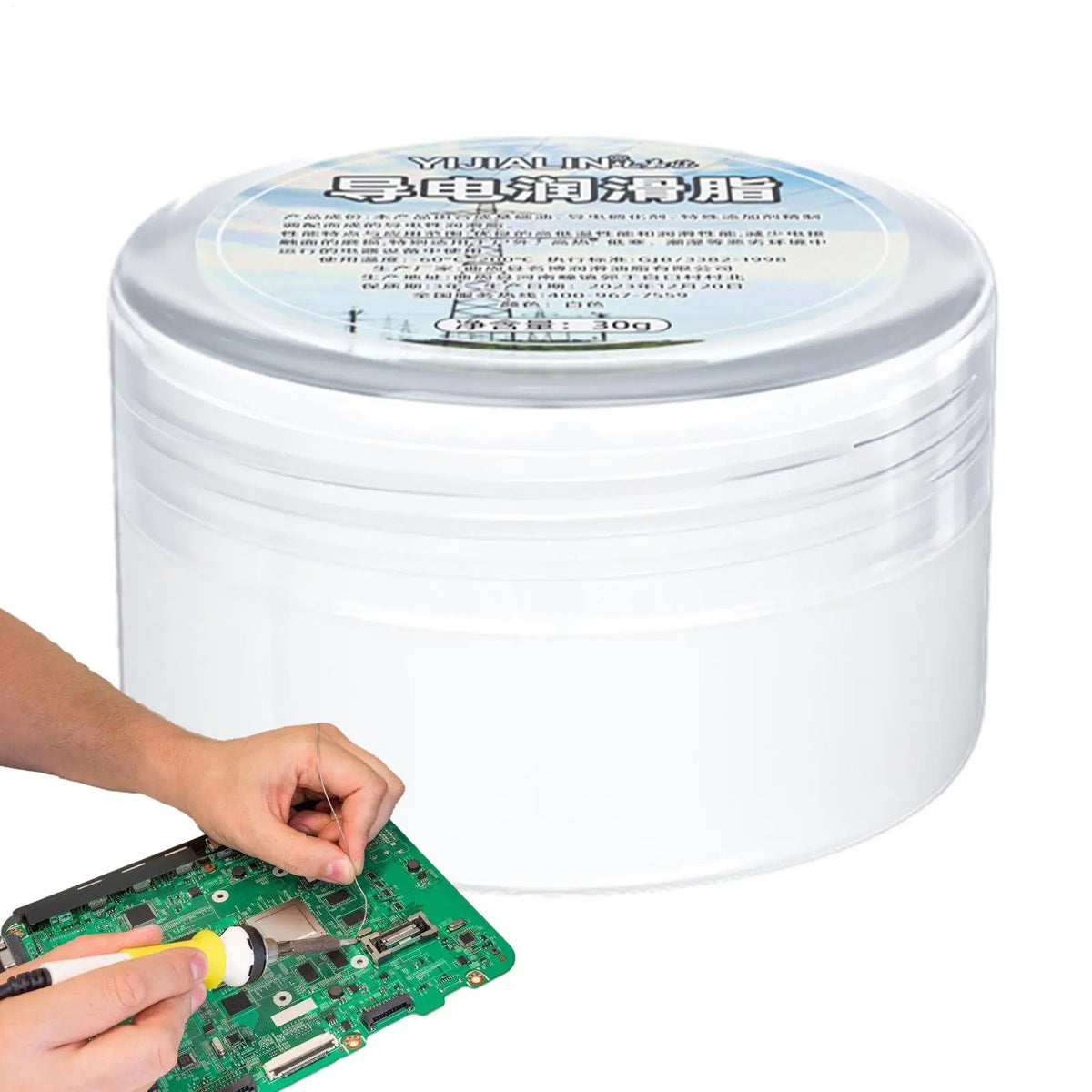 30g Electric Contact Grease | Conductive Paste Anti-Rust Electrical Contact Grease Babs