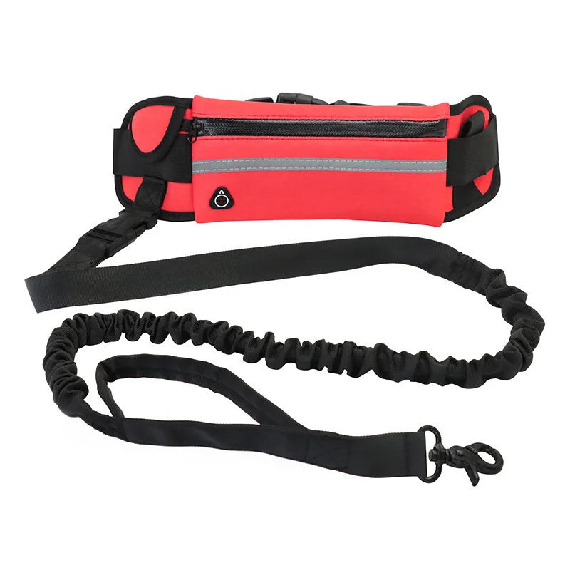 HOMEFISH Hands-Free Dog Leash – Reflective & Elastic Waist Bag Hands-Free Dog Leash Babs