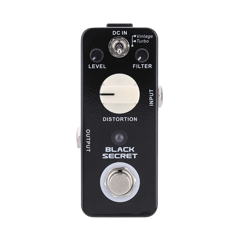 Mini Distortion Guitar Effect Pedal – True Bypass, Vintage & Turbo Guitar Effects Pedal Babs