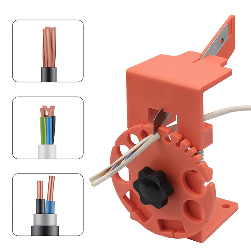 Adjustable Zinc Alloy Manual Wire Stripper & Cable Stripping Tool Wire Stripper Tool Babs