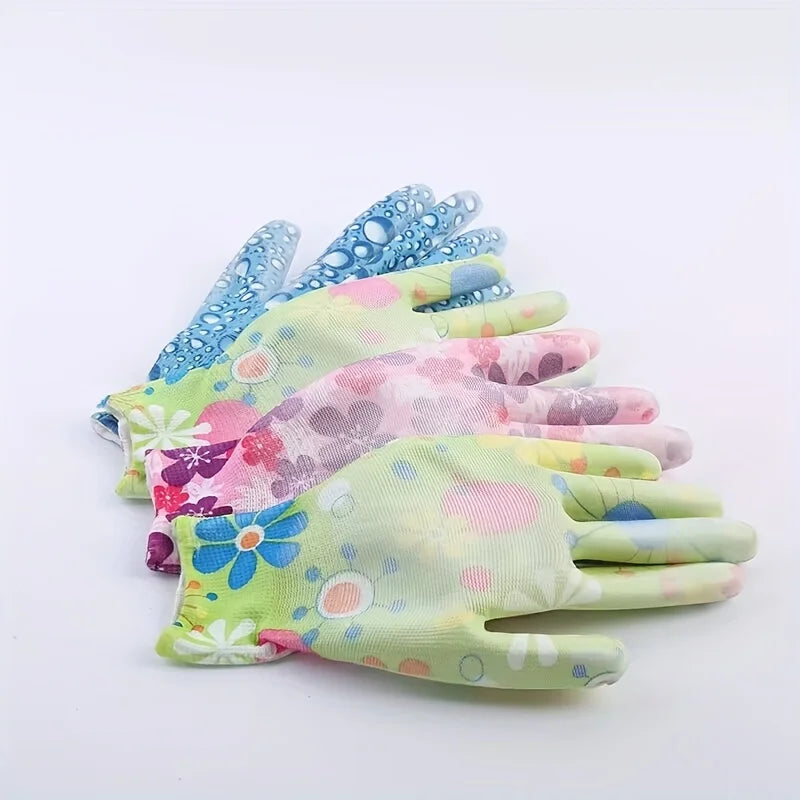 Ladies' Nylon Knit Gloves – Cycling, Fishing, Camping & Cleaning Knit Gloves Babs
