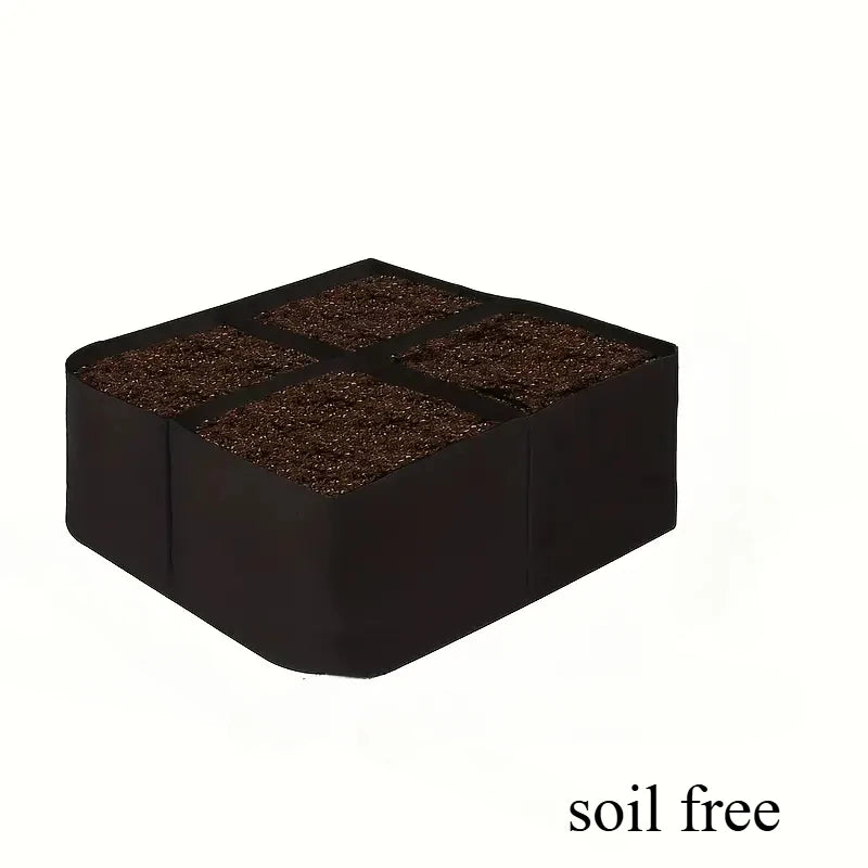 Extra Large 8-Grid Elevated Raised Garden Bed – Veggies & Flowers Raised Garden Bed Babs Clear