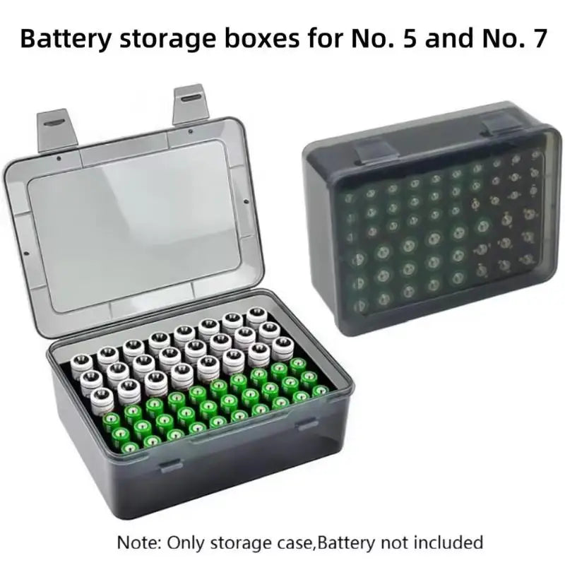 Battery Storage Organizer – Holds 54 AA & AAA Batteries Battery Storage Organizer Babs