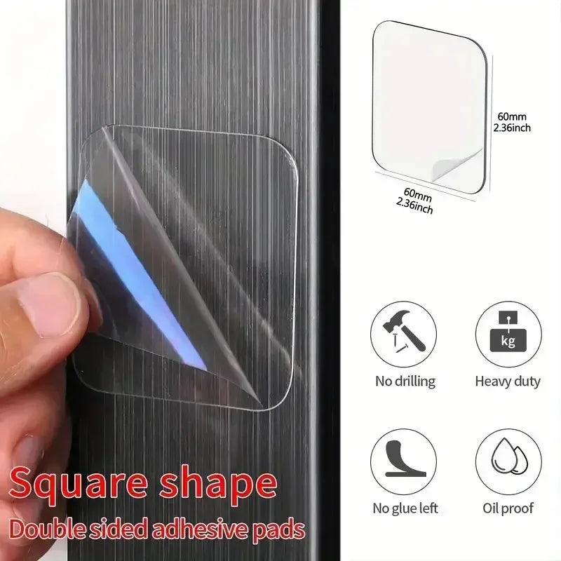 50pcs Heavy Duty Nano Tape – Strong Double-Sided Adhesive Strips Double-Sided Tape Babs