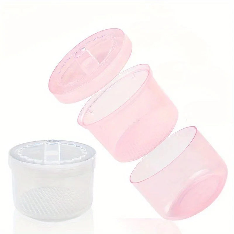 Nail Drill Bit Sterilizing & Cleaning Box with Filter Layer Nail Tool Sterilizer Babs