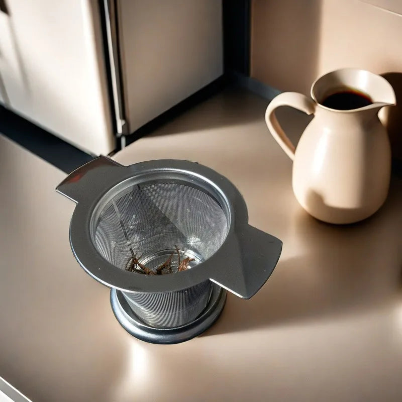 Stainless Steel Mesh Tea Strainer – Reusable Loose Leaf Filter Tea Strainer Babs