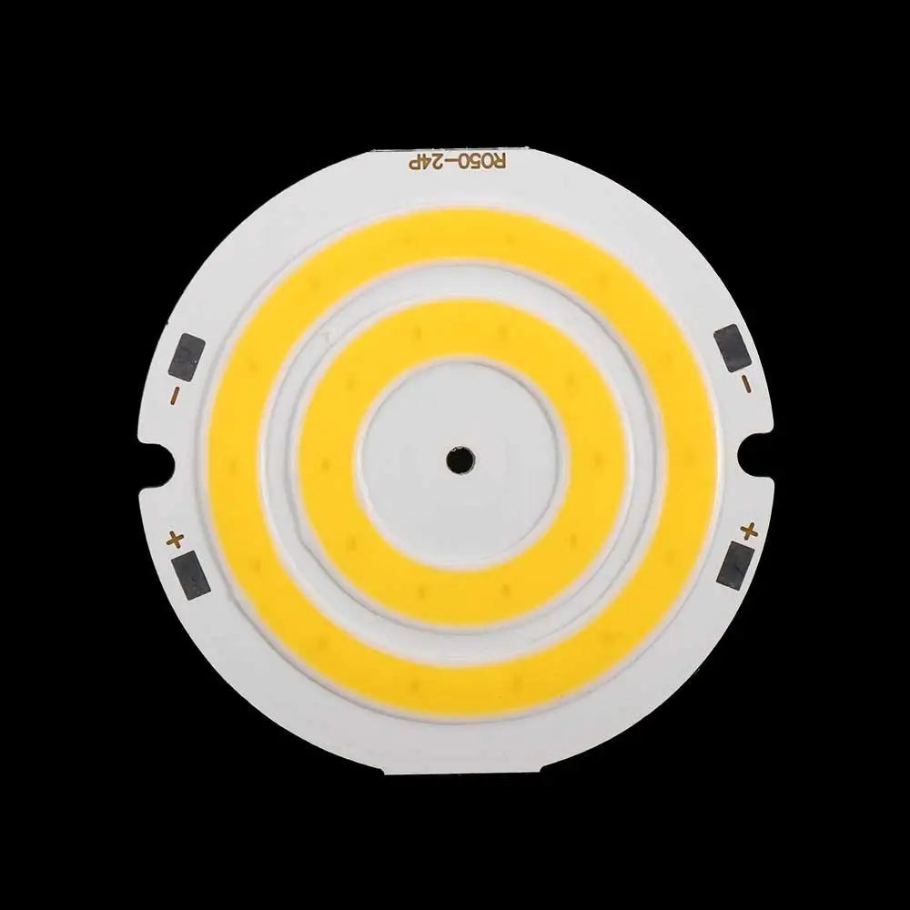 2W Round Double Ring COB LED Chip – DIY Light Component COB LED Chip Babs