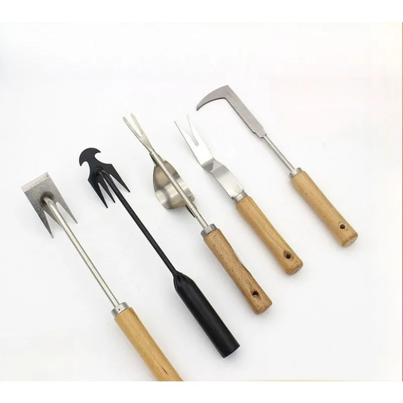 Stainless Steel Garden Weeding & Transplanting Tool Set Garden Tool Set Babs