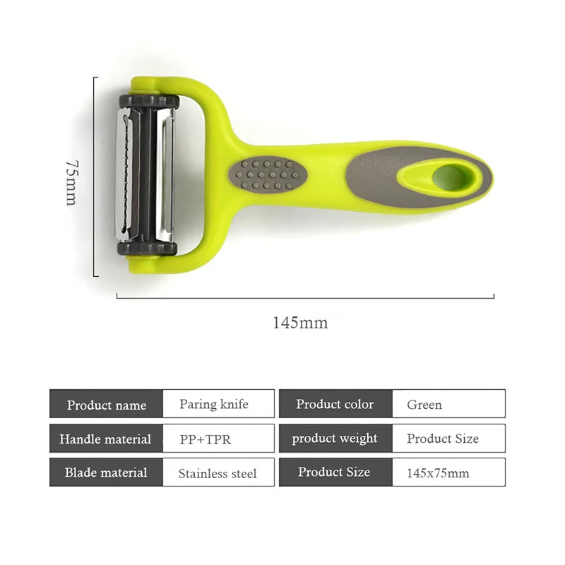 3-in-1 Rotary Vegetable Peeler & Grater – Stainless Steel Vegetable Peeler Grater Babs