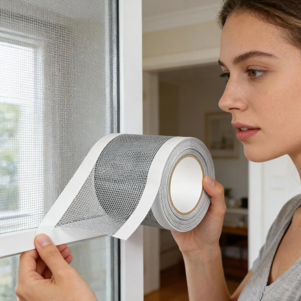 Self-Adhesive Window Screen Repair Mesh Tape – Insect Net Screen Repair Tape Babs