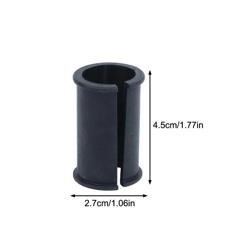 4-Pack Rubber Mic Spacer Sleeves – No-Scratch Stand Protection Mic Stand Accessory Babs