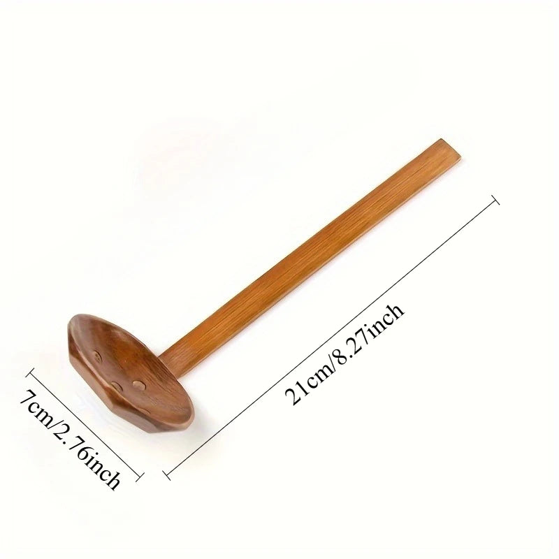 Long Handle Wooden Colander Spoon – Heat Resistant Hot Pot Colander Spoon Babs Colander