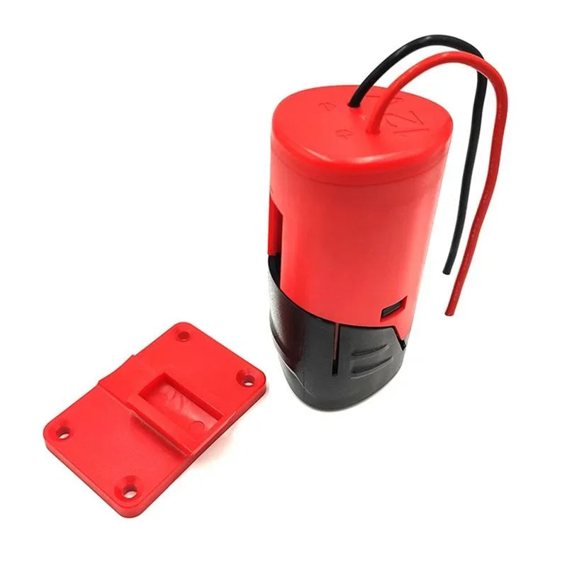 Milwaukee M12 12V Li-ion Battery DIY Power Adapter Dock Battery Adapter Dock Babs