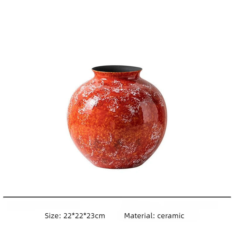 Ceramic Vase Modern Aesthetic Flower Bottle – Home Décor Ceramic Decorative Vase Babs Medium