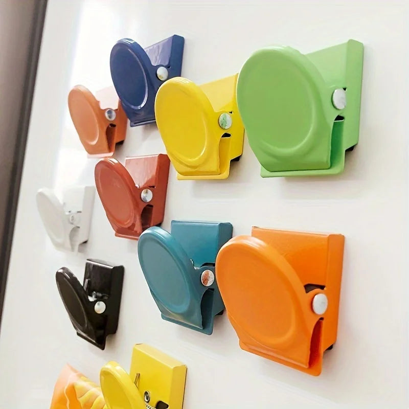 5-Pack Colorful Magnetic Clips for Fridge, Office & Home Magnetic Clips Babs