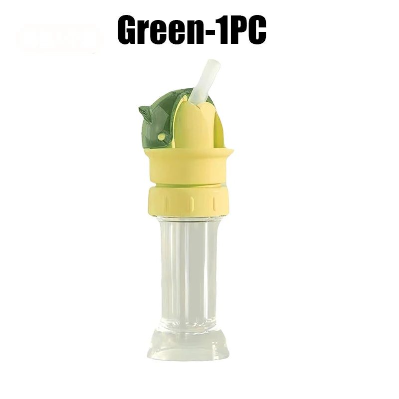 Universal Anti-Choke Straw Bottle Cap – Reusable Drinking Lid Straw Bottle Cap Babs Green 1PC