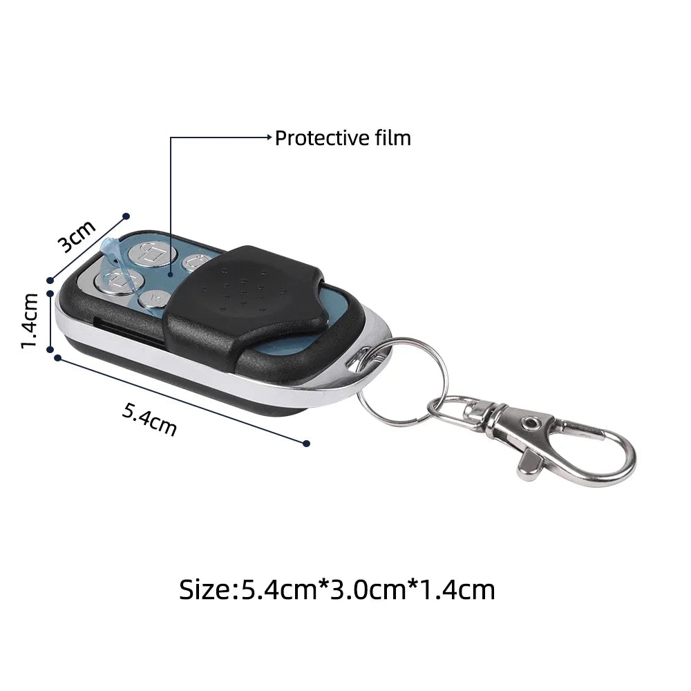 433MHz 4-Button Garage Door Remote Duplicator | Universal Clone Garage Remote Duplicator Babs