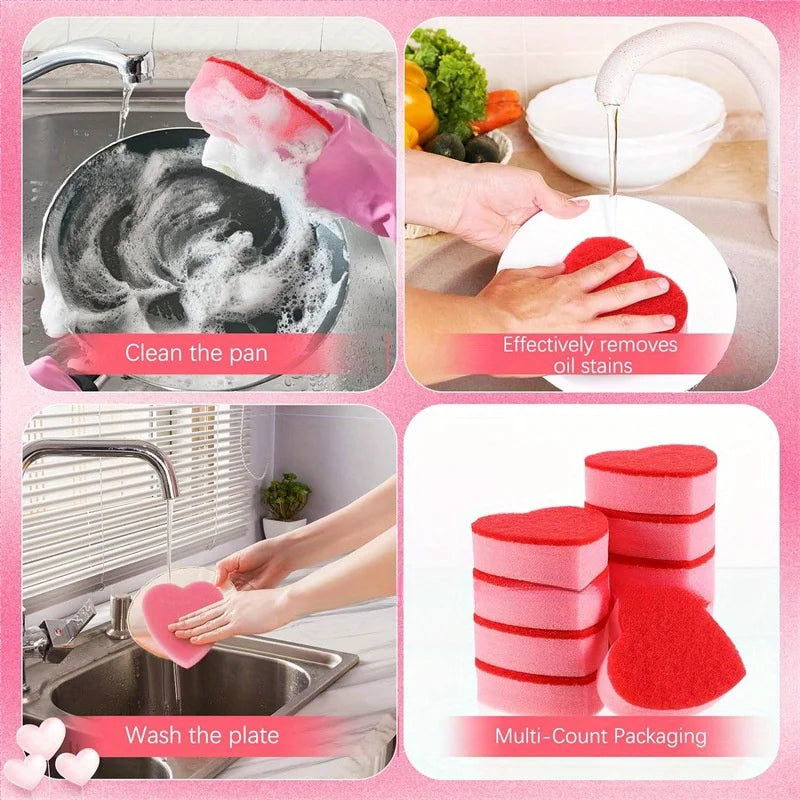 Non-Scratch Kitchen Scrub Sponges for Dishes, Stovetop & Sink Kitchen Scrub Sponges Babs