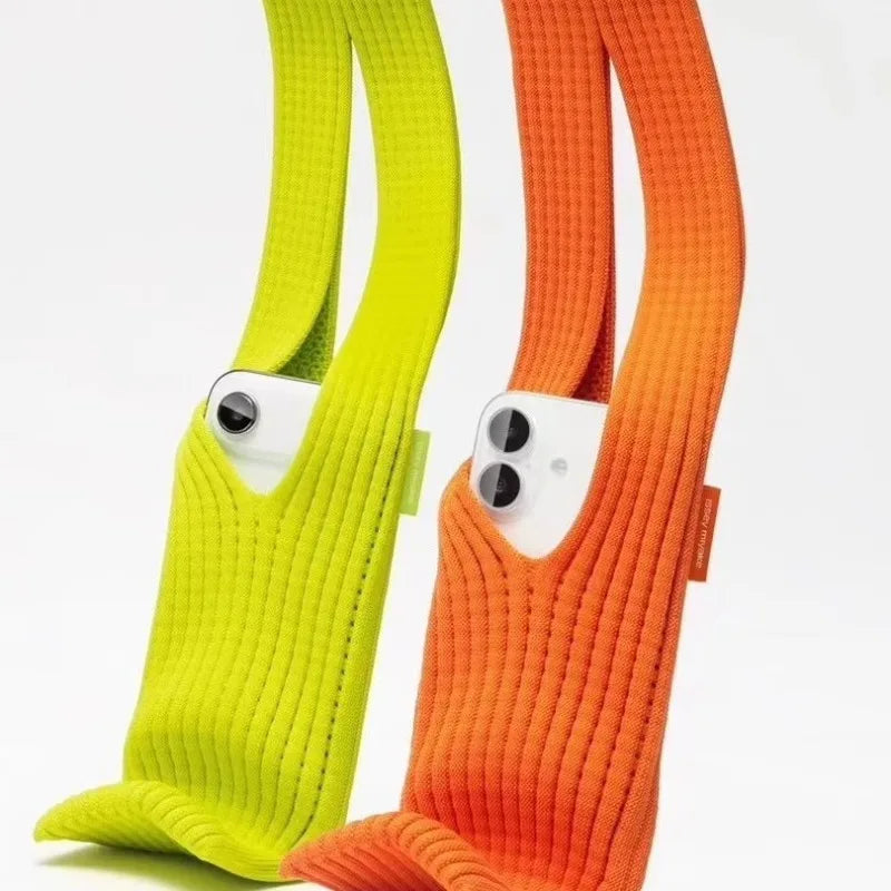 Knit Stretch Phone Crossbody Bag – Mini Lightweight Sling Pouch Phone Crossbody Bag Babs