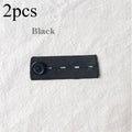 2pcs Elastic Waistband Extender Buttons for Jeans & Pants Waistband Extender Babs 2pcs