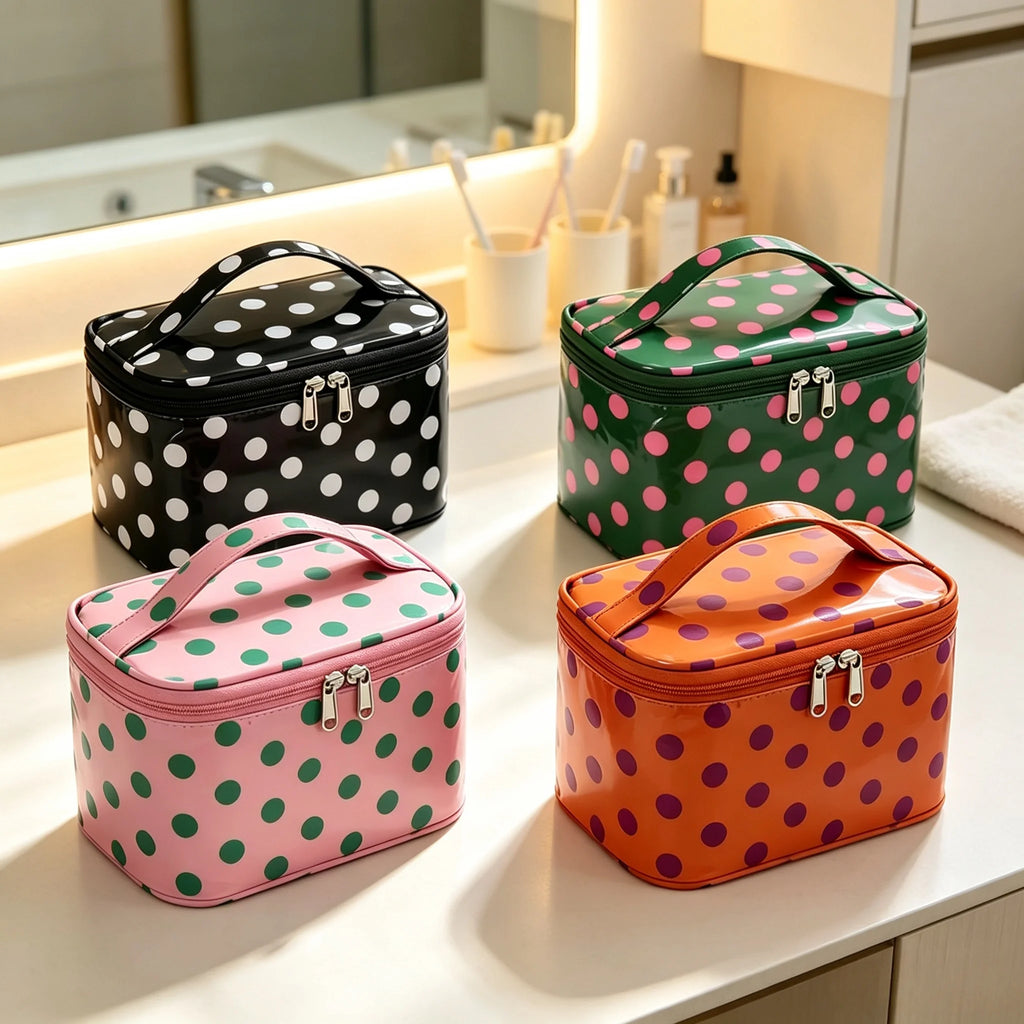 Large Capacity Travel Makeup Bag & Cosmetic Organizer Travel Cosmetic Bag Babs