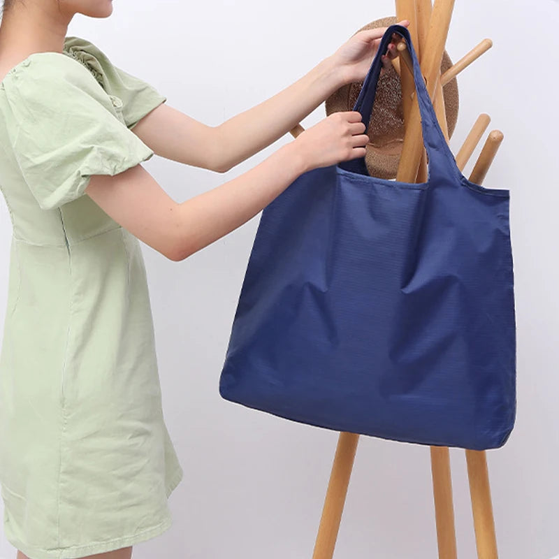 Big Capacity Foldable Reusable Shopping Bag | Eco Tote Reusable Tote Bag Babs