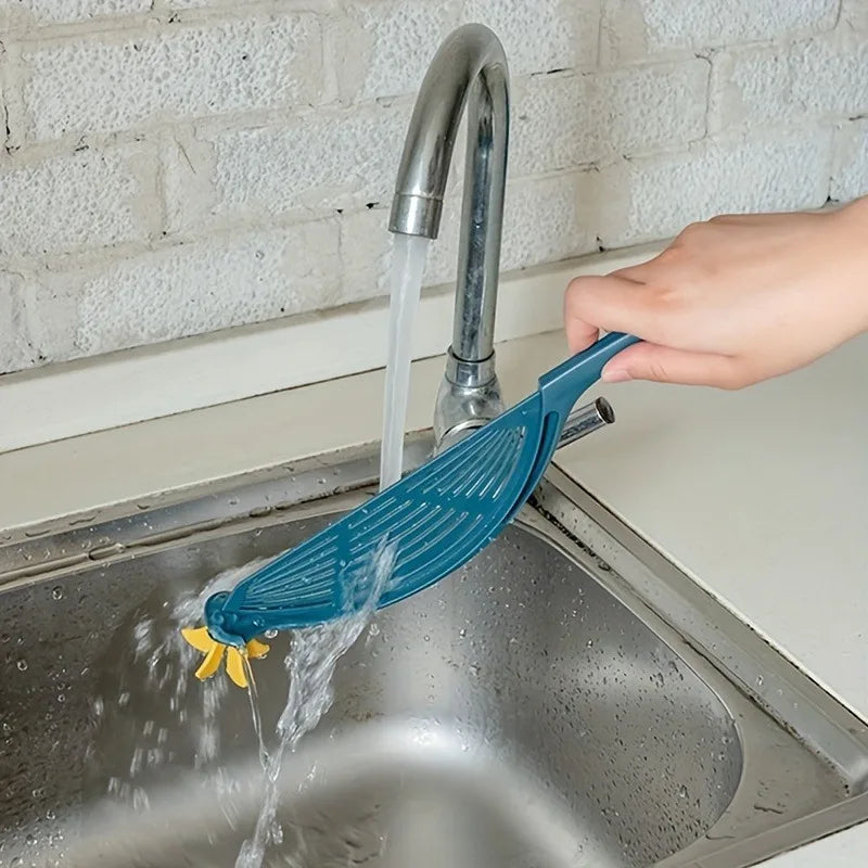 Handheld Pot Strainer with Handle – Rice, Pasta & More Kitchen Strainer Babs