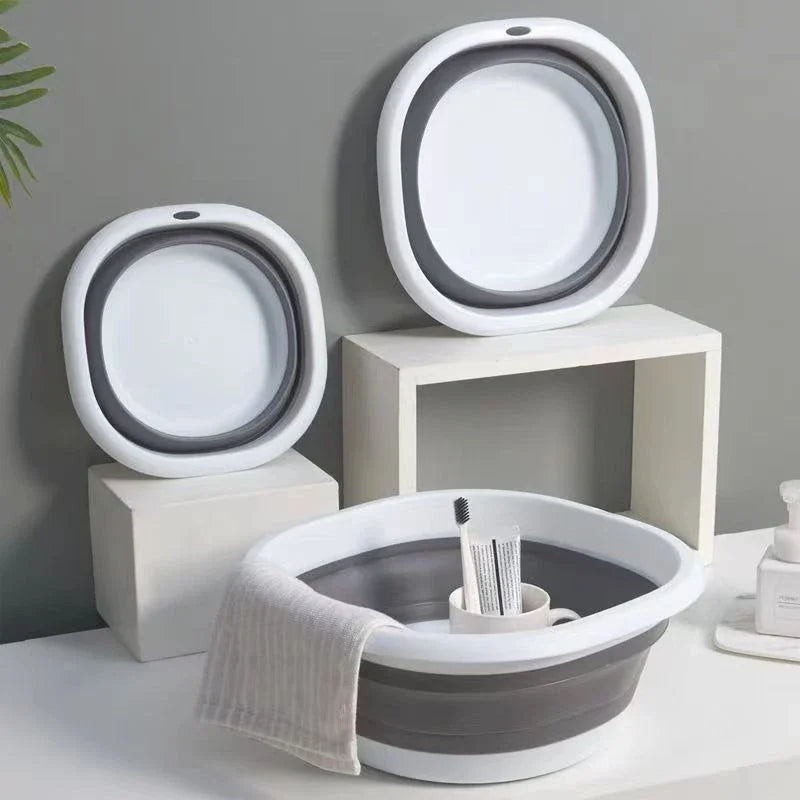 Collapsible Wash Basin – Foldable Plastic Tub for Laundry & Camping Collapsible Wash Basin Babs